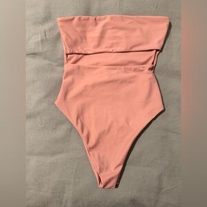 Pink One Piece Swimsuit